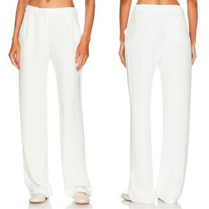 Amanda Uprichard Wallce Pants in Ivory